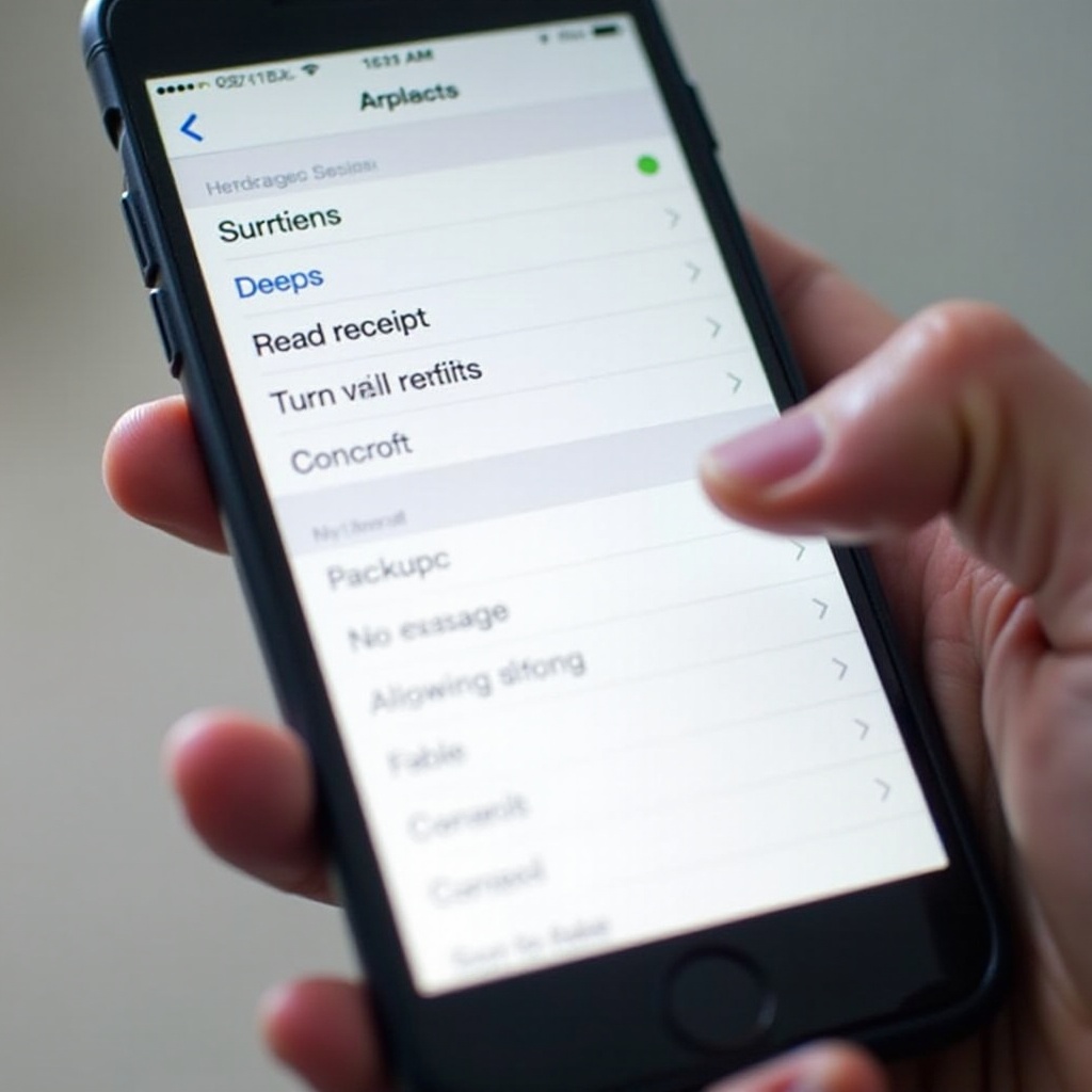 wie man Lesebestätigungen in iMessage deaktiviert